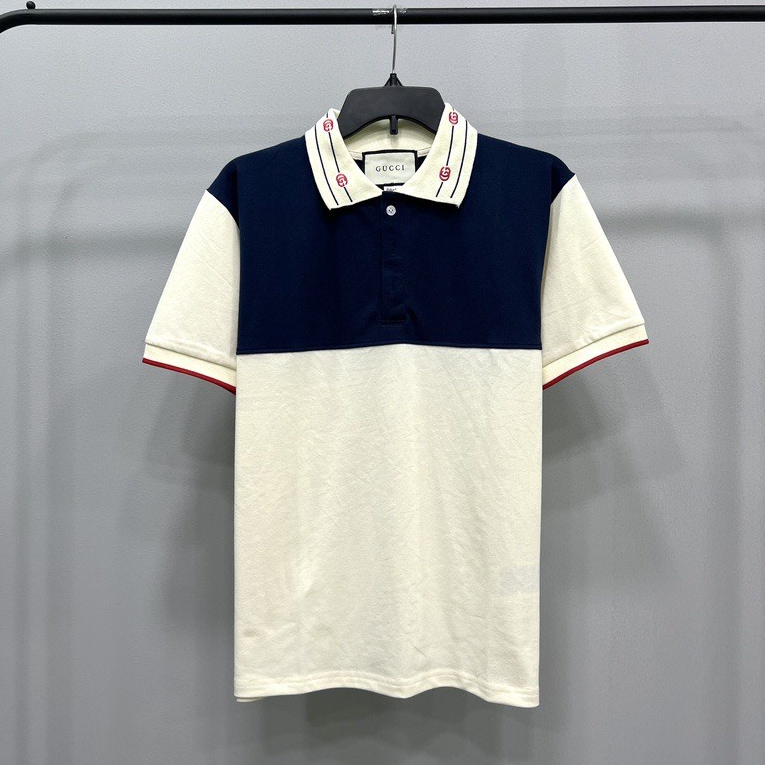 ẢNH THẬT - Áo Polo Gucci Embroidered VNXK - ÁO PHÔNG CÓ CỔ NAM NỮ HÀNG XUẤT DƯ FULLTAG