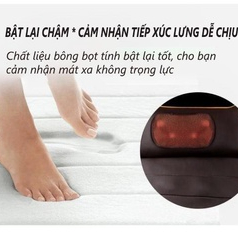 AM301B Đệm massage gia đình đệm massage toàn thân vai gáy lưng hông đa chức năng Đệm ghế tựa lưng dành cho người