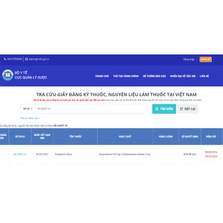 Thuốc Coldacmin Sinus DHG