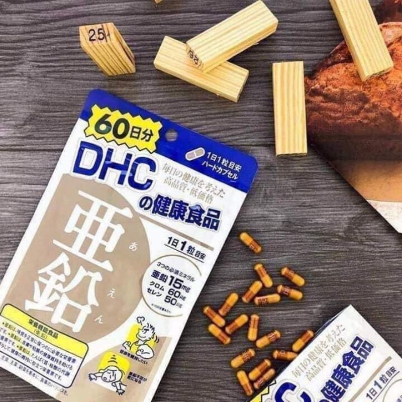 Viên uống bổ sung kẽm DHC 30 ngày