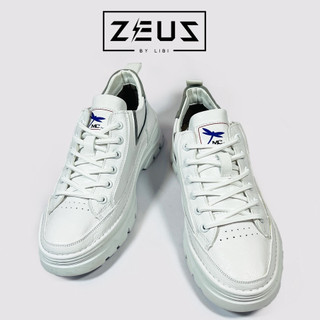 Giày thể thao nam giày sneaker màu trắng tăng chiều cao từ 3-5cm