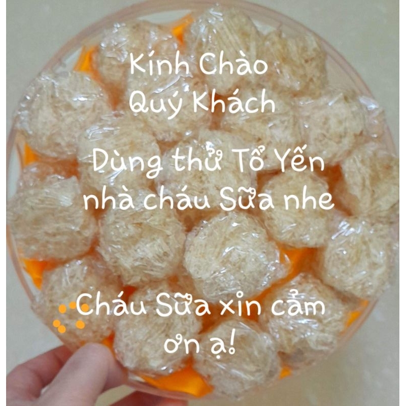 1 Sét Yến Baby Tinh Chế Nha Trang Khánh Hòa, Yến Vụn Baby, Sơ Yến Baby, Yến Sào Chia Bữa Tiện Lợi