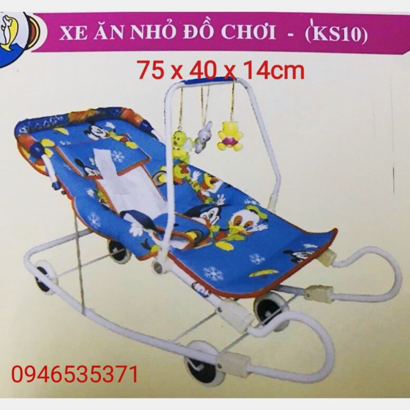 Xe nằm đẩy nhún ăn bột Hoàng Thành KS10