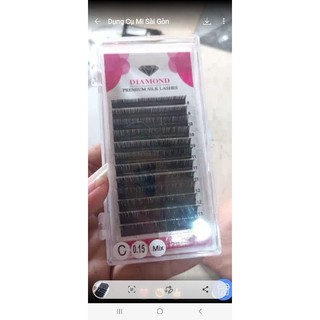 Mi khay diamond Mi nối clasic ( Mix size) Cong C015