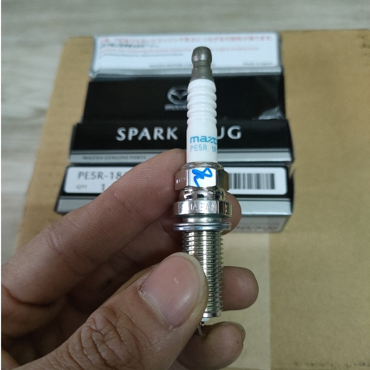 Bugi Đánh Lửa PE5R-18110A ILKAR7L11 Cho Mazda 2 3 6 CX3 CX5 CX8 CX30 CX9 2015-2022 hàng chính hãng