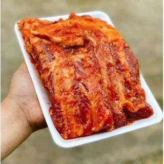 Sườn heo ướp nướng BBq thơm ngon 500gr ❤️Tmart - Thực phẩm sạch