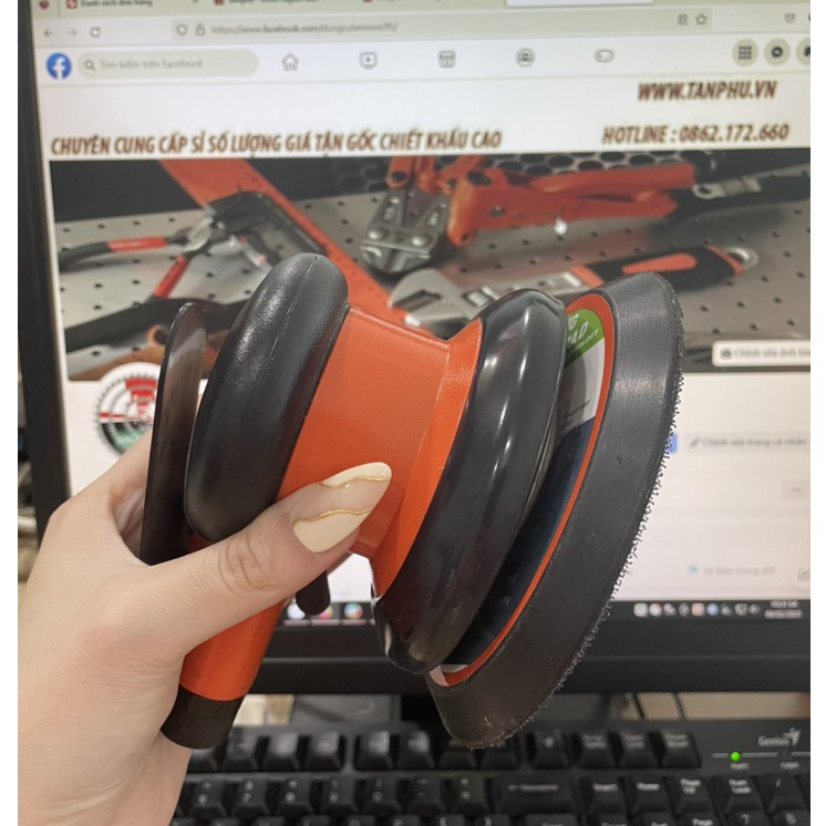 MÁY CHÀ NHÁM HƠI 5'' RHINO 125MM