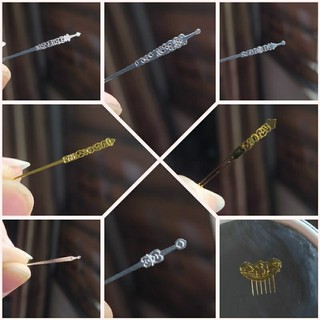 Trâm cài cho búp bê, mô hình đất set
