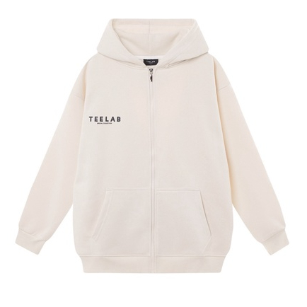 Áo Khoác, Áo Hoodie Zip TEELAB Local Brand Form Rộng Unisex Cho Nam Nữ