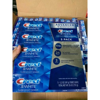 Kem đánh răng Crest 3D White advanced Mỹ 158g