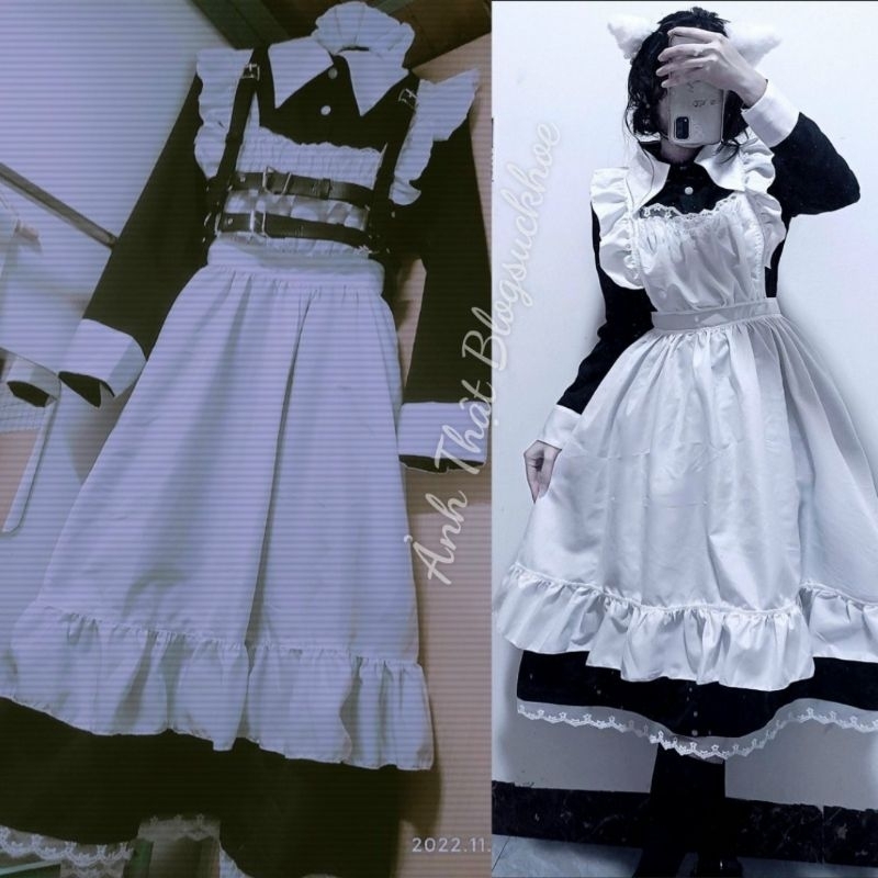 Che Tên Sp, Sét Hầu Gái RuKi Cosplay Nam Nữ