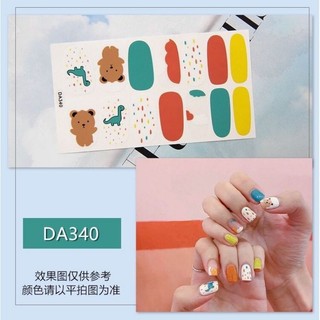 Sticker dán móng tay trang trí 3D