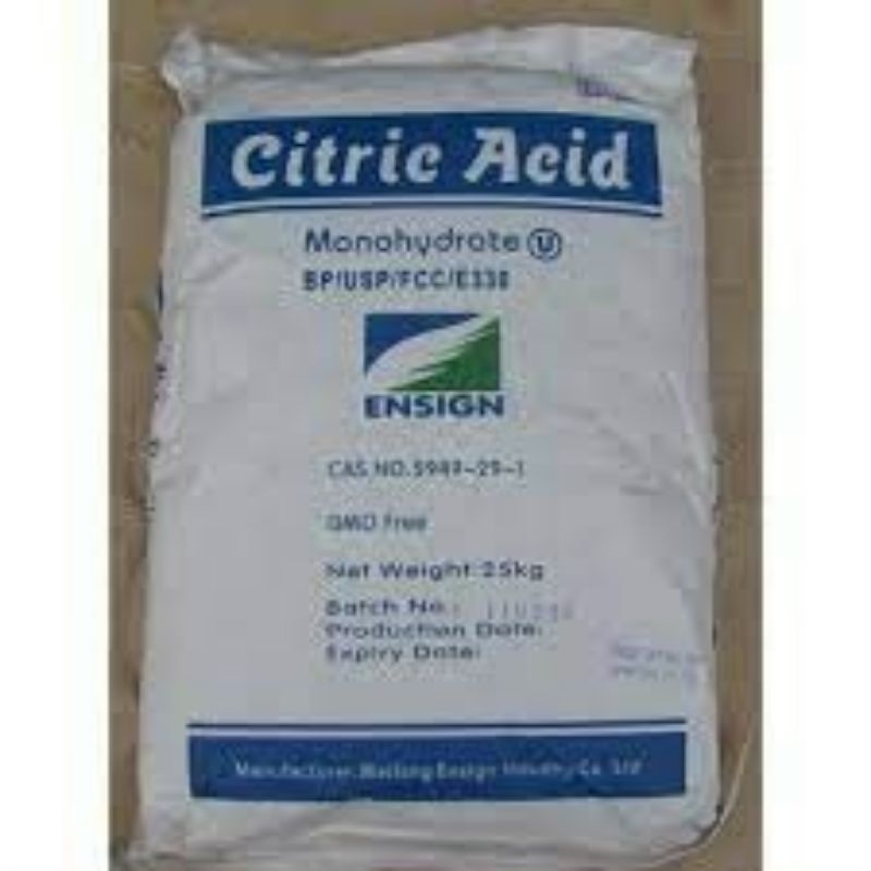 45k/kg Bột chua CITRIC ACID MONOHYDRATE