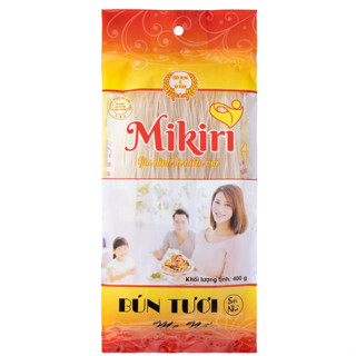 Bún Gạo Tươi Mikiri 400g chất lượng (sợi nhỏ)