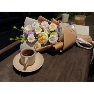 Bó Hoa Bằng Len (theo mẫu của tiệm) - Đỗ Tiệm Handmade