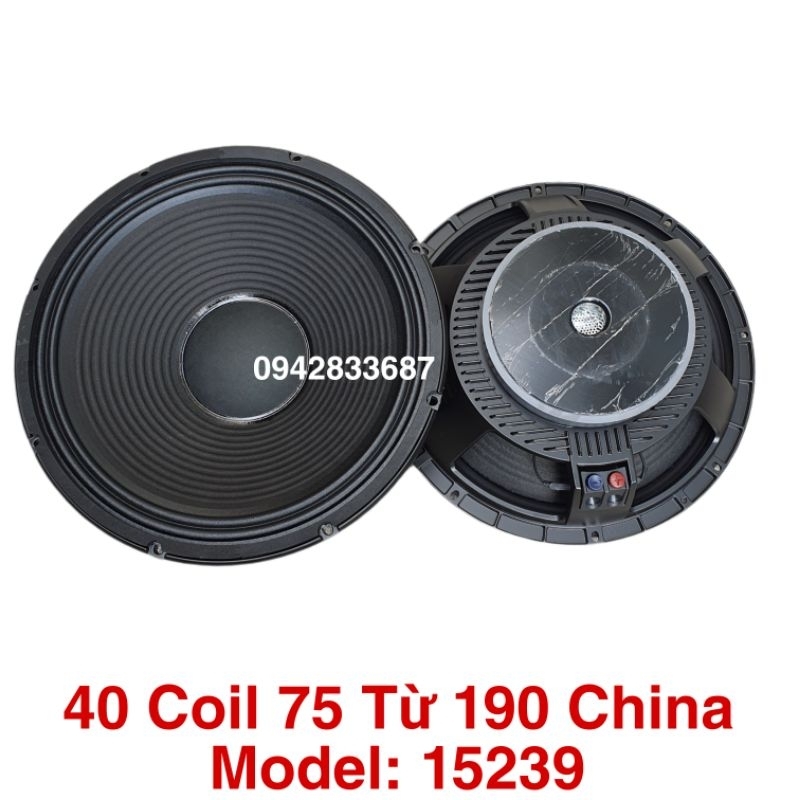 Bass 40 RCF Coil 75 Từ 190 Sân Khấu 15239 (1 Cái)