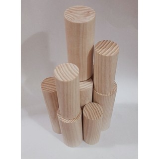 ( ĐẸP 100%) Khối Trụ Tròn Gỗ Tần Bì