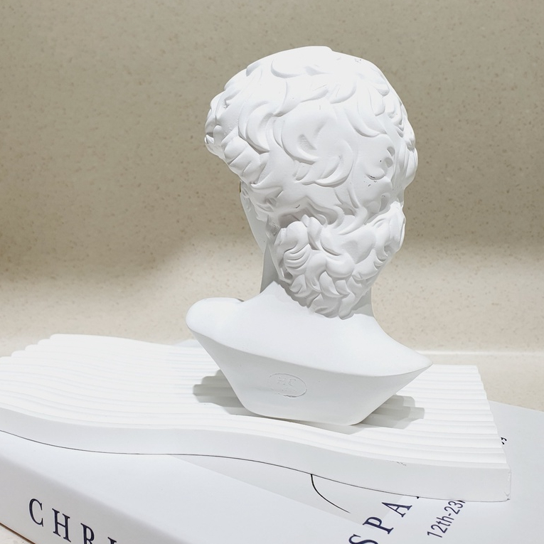 Tượng Thần Hy Lạp David Trắng