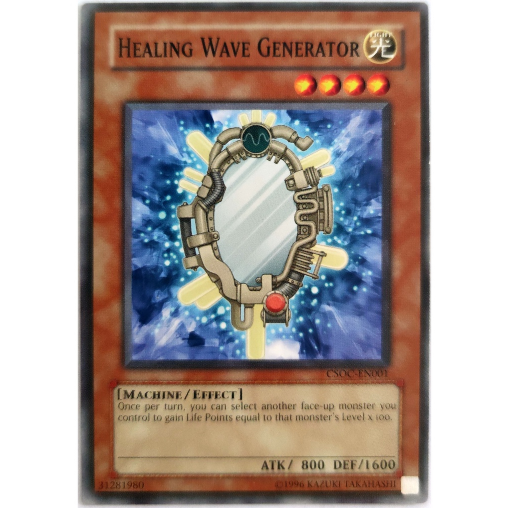 [Thẻ Yugioh] Healing Wave Generator |EN| Common