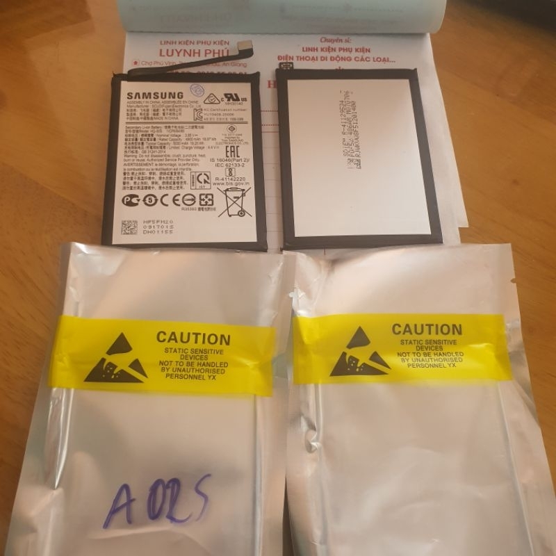 Pin samsung A02S A03S A03 HQ 50S 4900mAh Zin bao test