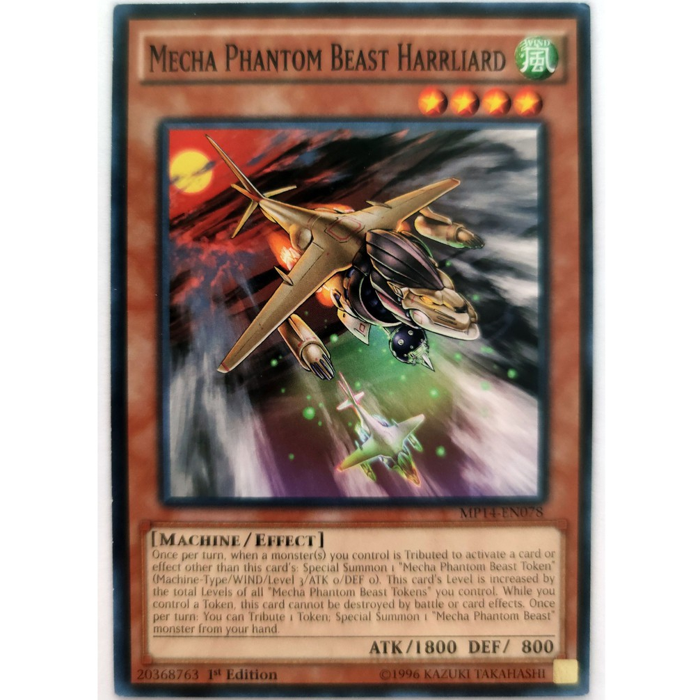 [Thẻ Yugioh] Mecha Phantom Beast Harrliard |EN| Common