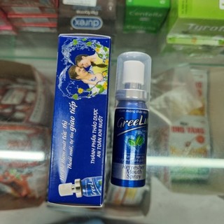 Xịt thơm miệng thảo dược Greelux / Gree Lux (Hoa Linh)