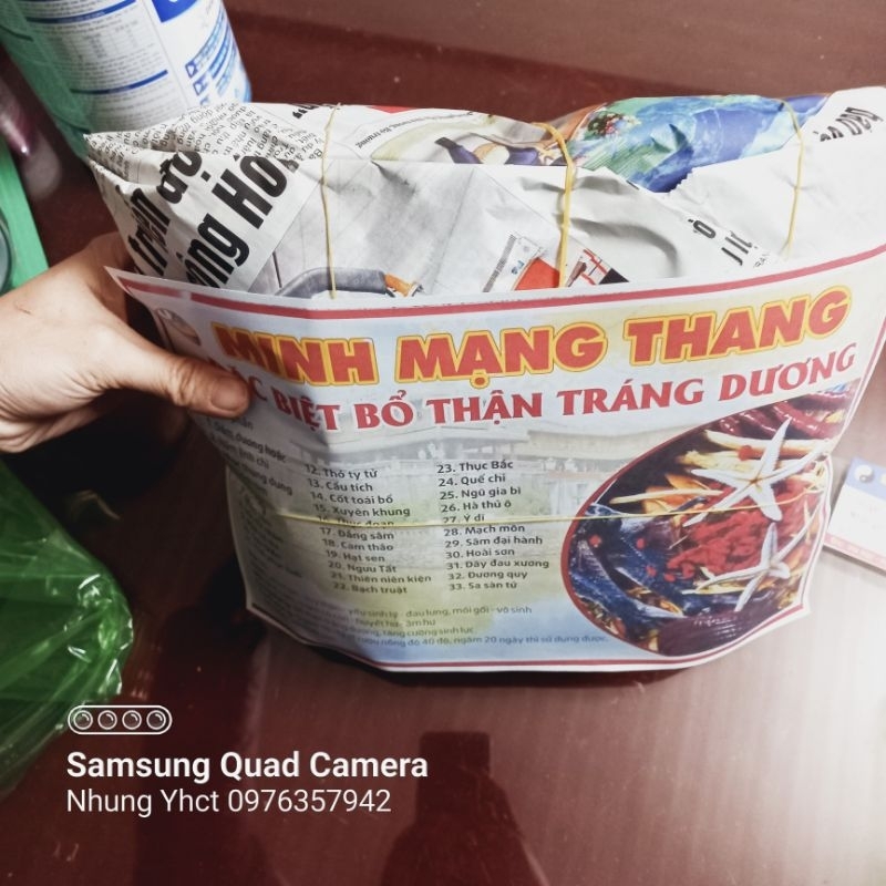 Minh mạng thang hàng chuẩn,  sạch, sao thơm,  không độn