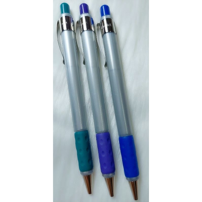 Bút Bi Bấm PENTEL USA mực xanh combo 3cây Hàng Chính Hãng