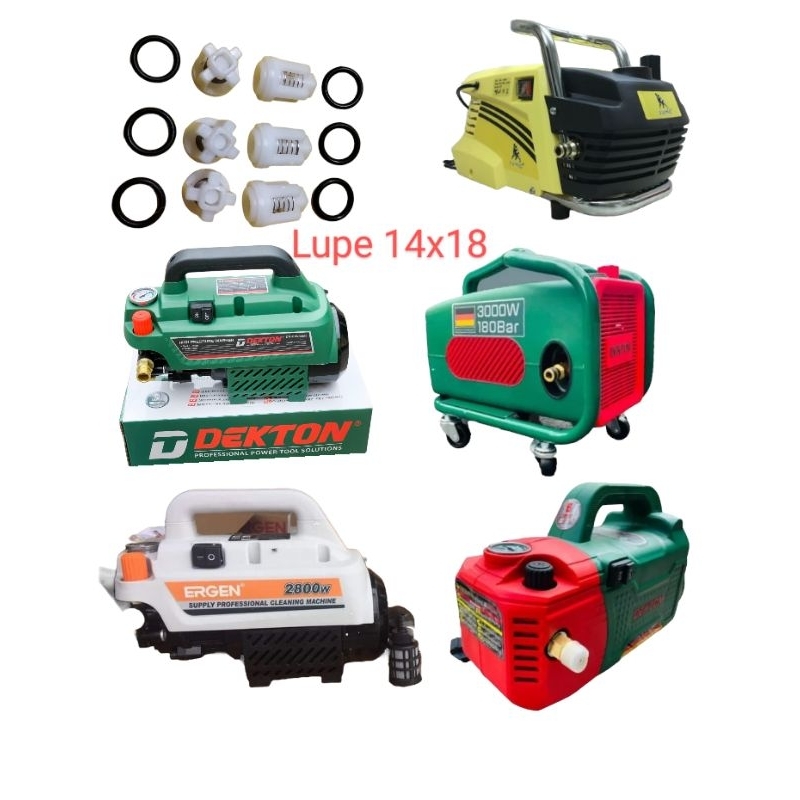 bộ 6 lupe máy rửa xe dekton 2500_3000w , boss _2500_3000w ...