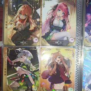 Card anime girl lẻ hàng unoff loại R