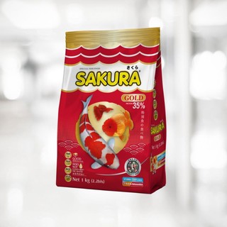 Thức ăn cá cảnh sakura gold gói 1kg thailand
