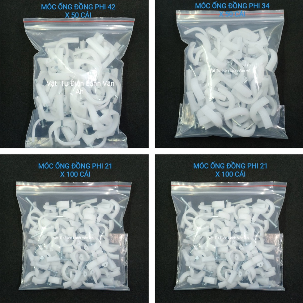 Đinh móc ống đồng phi 21, phi 34, phi 42
