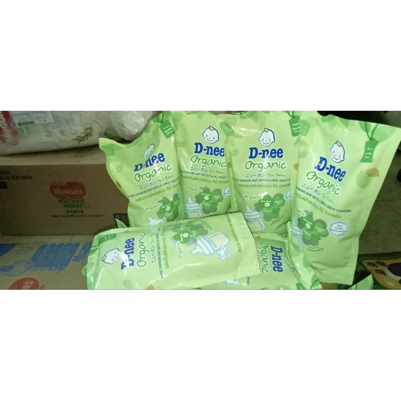 NƯỚC RỬA BÌNH SỮA DNEE ORGANIC TÚI 600ML HÀNG CHÍNH HÃNG CÓ HĐGTGT