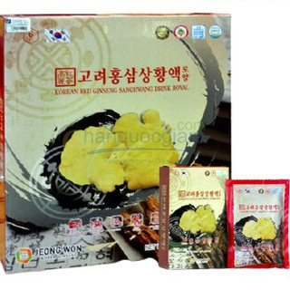 Nước hồng sâm nấm thượng hoàng hàn quốc jeong won 30 gói 80ml