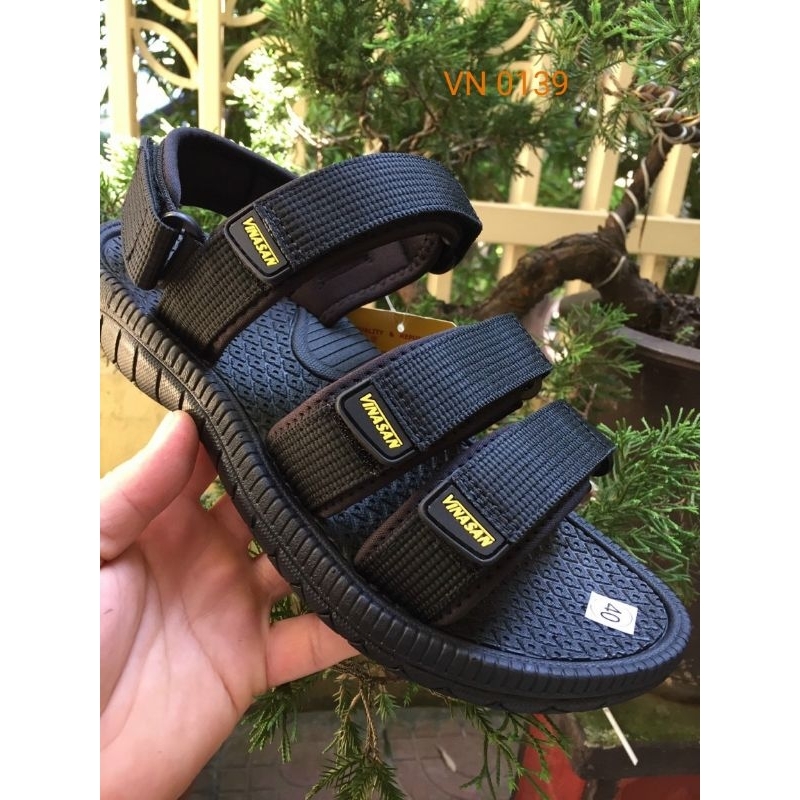 Sandal nam chuẩn thương hiệu Vinasan hàng Việt Nam xuất khẩu. Mẫu VN0139 Size 39-43