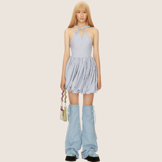 đầm aeie jr. FROSTED DREAM DRESS đầm cột, tùng đầm trái bí xéo