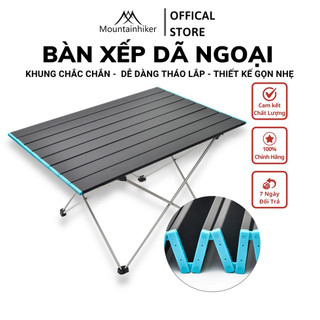 Bàn Gấp Dã Ngoại Thông Minh MOUNTAINHIKER Di Động Gấp Gọn Tiện Lợi Trong Các Chuyến Du Lịch Cắm Trại - P001