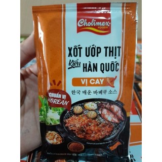Xốt ướp thịt nướng Cholimex kiểu Hàn Quốc vị cay dạng gói