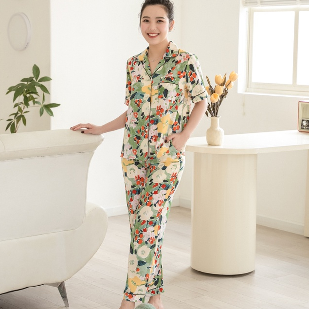 [Out of stock] VIBES Đồ bộ Pijama Dài Clover Long Py Set