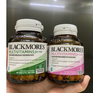 Vitamin Tổng Hợp Cho Người Lớn Blackmore Men's Vitality Multi 60 Viên