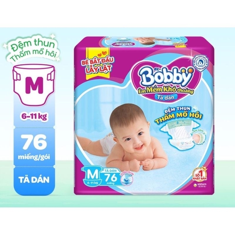 《HCM》THANH LÝ👉 Tã quần / dán Bobby XL38 / XL34+6 / M64+6=70 / XL76 / M76 ( HSD : 2024 - 2025 )