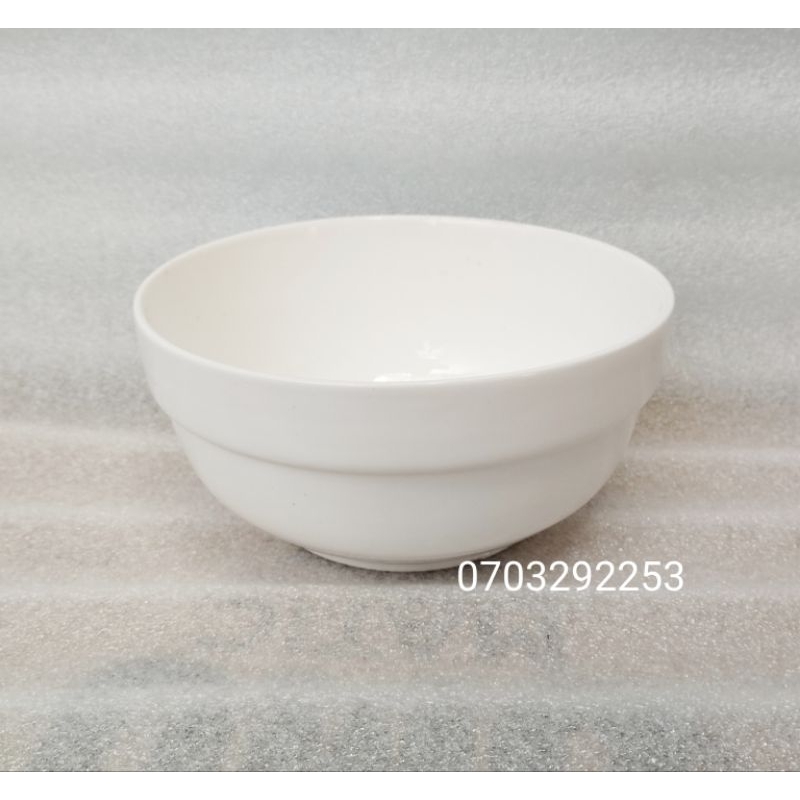 Tô sứ 18cm ngấn trắng