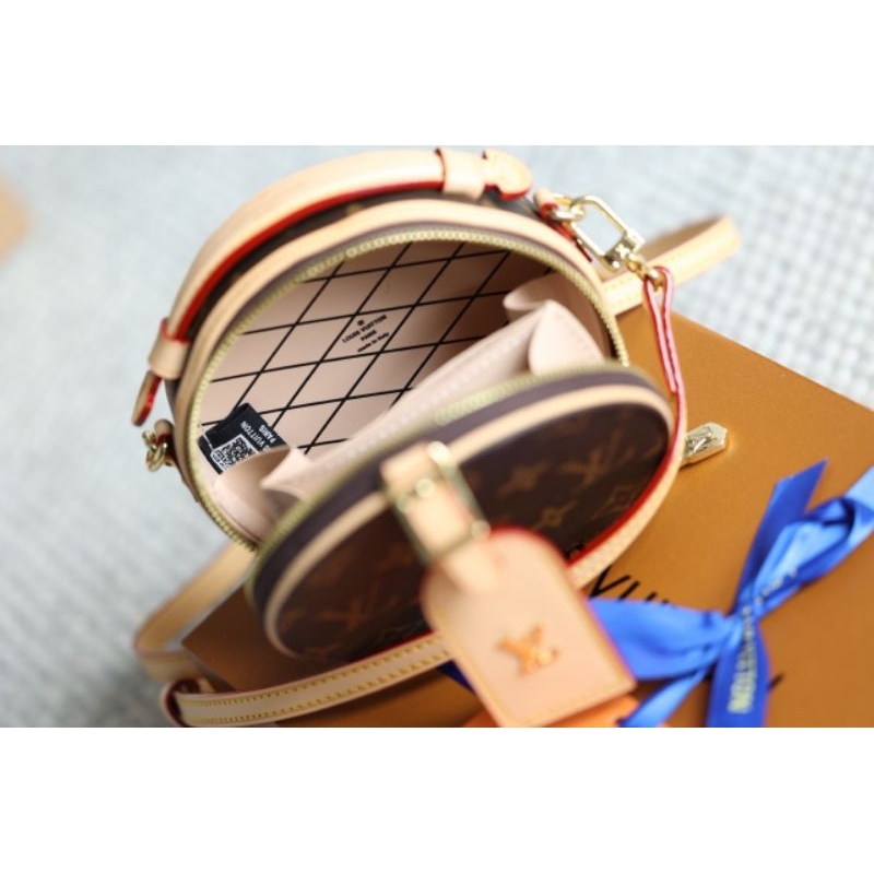 Túi xách nữ LVBoite mini da thật sz13cm màu hot nhất 2 box