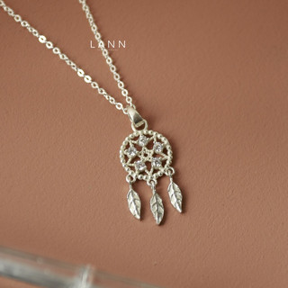 Vòng cổ Dreamcatcher đính đá BẠC S925 LANN N119