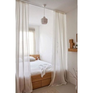 Decorcunglinh - Ke đỡ khung rèm vít trần