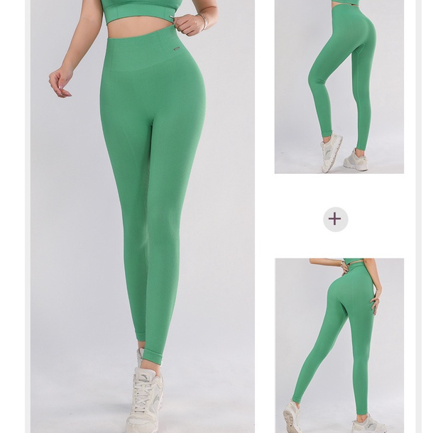 Set Bộ Tập Yoga GYM Nữ Naqi S-270 Dệt Kim Cạp Cao Mút Lót Xịn Tôn Dáng