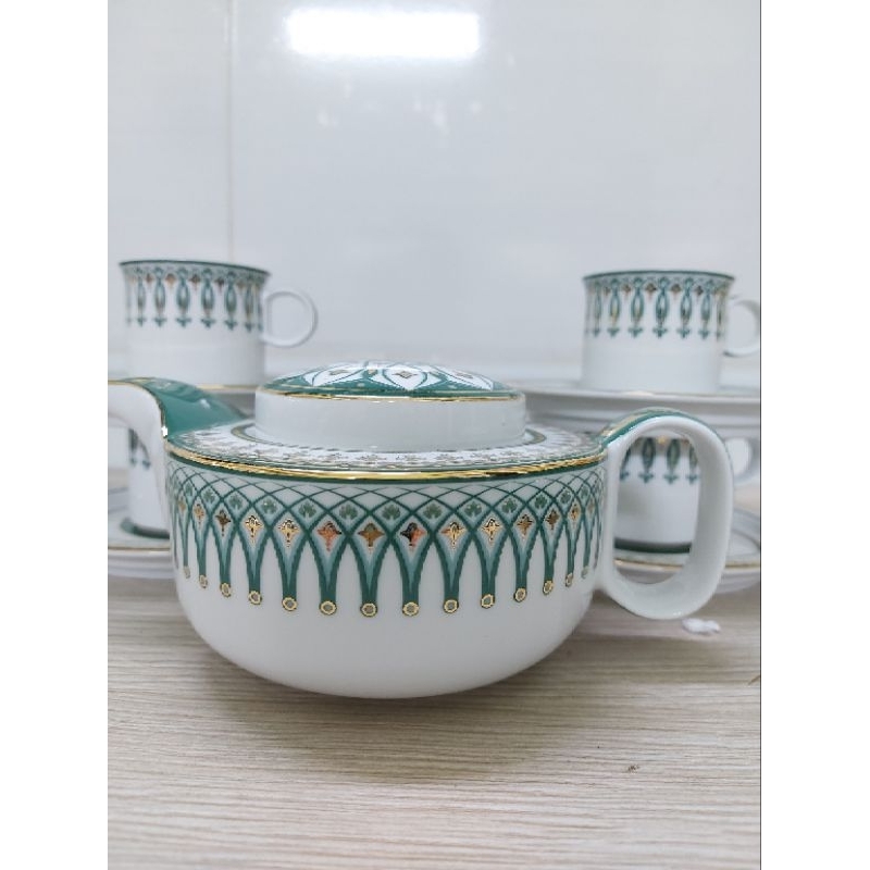 Bộ trà 0.38 Đồng Tâm Xanh Lá