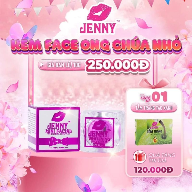 COMBO Kem body butter nhỏ + 1 face sap nhỏ + 1 mask mèo Jenny