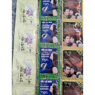 5 gói Gội là đen nhân sâm thảo dược gói 30ml