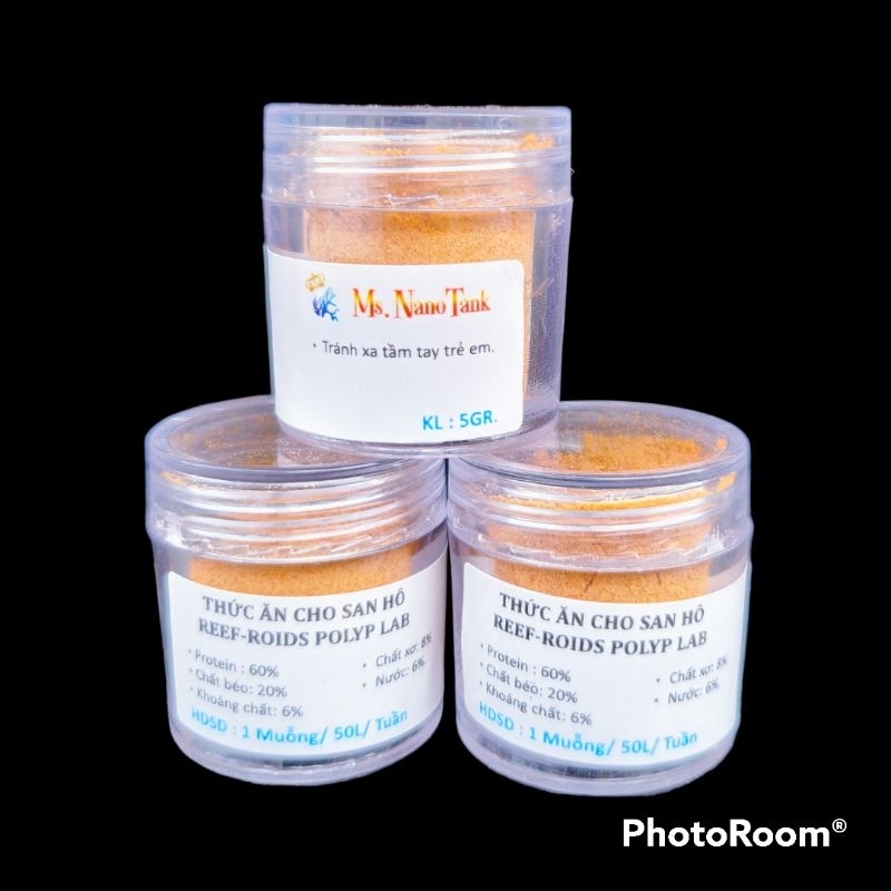 THỨC ĂN CHO SAN HÔ REEF-ROIDS PRO POLYP LAB - CHIẾT 5GR